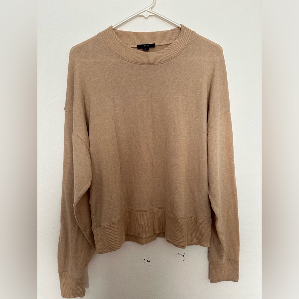 J Crew Nude Lightweight Sweater